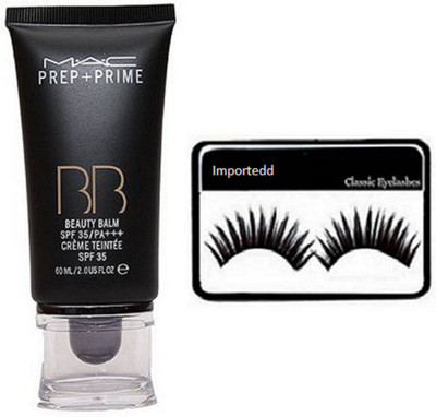 

importedd Eyelashes, Prep+Prime BB Foundation(Set of 2)