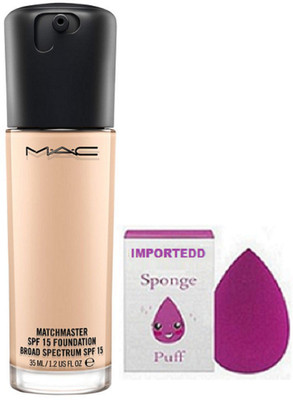 

importedd Sponge Puff & Matchmaster Foundation(Set of 2)