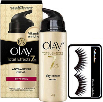 

catherine eyelashes, Olay Total Effects 7 in 1 Normal anti ageing day Cream 20g(Set of 2)