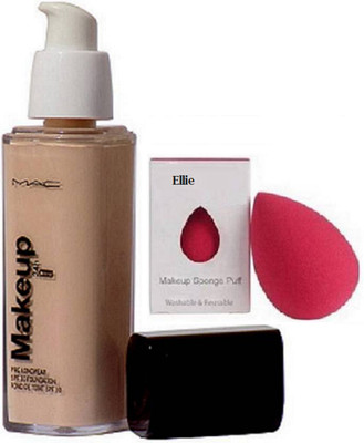 

ellie Sponge Puff ,Makeup Pro Long Wear Foundation(Set of 2)