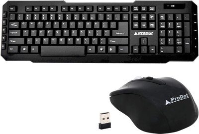 

ProDot TLC-107+145 Wireless Multimedia Keyboard & Mouse Combo Set