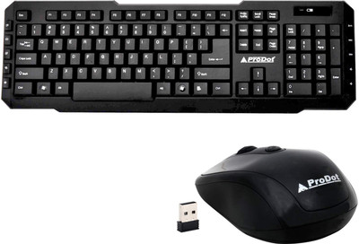 

ProDot TLC-107+165 Wireless Multimedia Keyboard & Mouse Combo Set