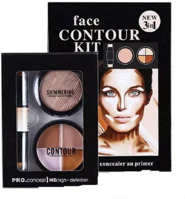 

Kiss Beauty Concealer Highlighter Contour Kit Concealer(Multicolour)