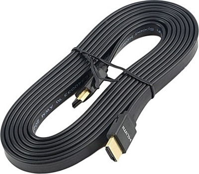 

R4M 1.5 Meter HDMI Male to HDMI Male 1.4 V Flat HDMI Cable (Black) HDMI Cable(COMPUTER, LAPTOPS, TV, Black)