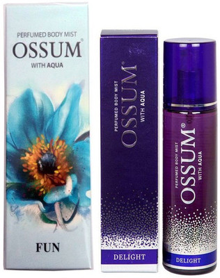 

OSSUM FUN+DELIGHT Body Mist - For Men & Women(230 ml, Pack of 2)