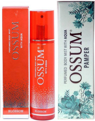 

OSSUM PAMPERL+BLOSSOM Body Mist - For Men & Women(230 ml, Pack of 2)