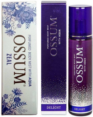 

OSSUM ZEAL+DELIGHT Body Mist - For Men & Women(230 ml, Pack of 2)