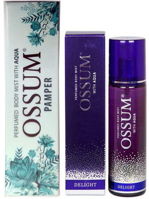 

OSSUM PAMPERL+DELIGHT Body Mist - For Men & Women(230 ml, Pack of 2)