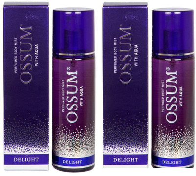 

OSSUM DELIGHT Body Mist - For Men & Women(230 ml, Pack of 2)
