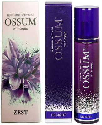 

OSSUM ZEST+DELIGHT Body Mist - For Men & Women(230 ml, Pack of 2)