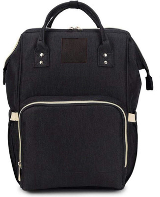 

House Of Sensation Baby Mother Bag Backpack Nursing Bags Mother Maternity Backpack, Robustrion Stylish Waterproof Multifunctional Mother Backpack/Handbag, Travel Nappy Tote Bag Large Size (20 x 18 x 40 cms)(Pack of 1) Mother Bag Multi-Function(Black)
