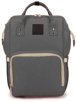 

House Of Sensation Baby Mother Bag Backpack Nursing Bags Mother Maternity Backpack, Robustrion Stylish Waterproof Multifunctional Mother Backpack/Handbag, Travel Nappy Tote Bag Large Size (20 x 18 x 40 cms)(Pack of 1) Mother Bag Multi-Function(Grey)