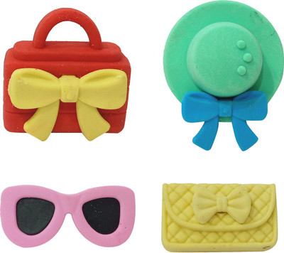 

Confidence Designing & Stylish Eraser For Kids And Students For School And Home Use, Perfect Return Gift For Kids Non-Toxic Eraser(Multicolor)