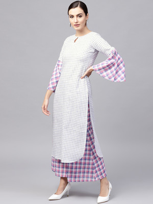 GERUA Women Kurta and Palazzo Set