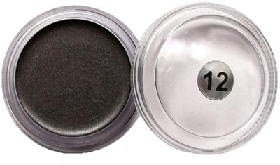 

Arwa Beauty Intense Effect Advanced Long Wear with Powdery Texture Crease Proof No Fade No Flake Easy to Apply Eyeshadow Mousse 12(Matte Black) 2 g(Black)