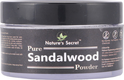 

Nature's secret Pure Sandal Wood Powder with SAN Jar packing (30 g)(30 g)