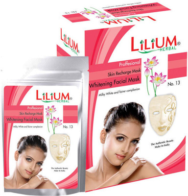 

Lilium Herbal Skin Recharge Whitening Facial Mask(25 g)