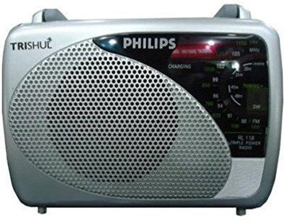 

Philips RL 118 3 Band Portable FM Radio(Black)