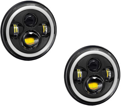 Motopack LED Fog Lamp Unit for Royal Enfield Universal For Car
