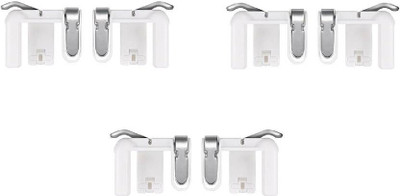 

Oxza Set Of 3 Sensitive Shoot/Aim Buttons Mobile Game Controller for Android & IOS Gaming Accessory Kit(White, For Android, iOS)