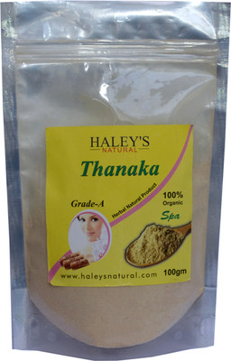 

haley's natural Thanaka powder Grade - A for hair removal Cream(100 g)