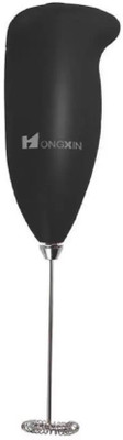 

Kumar Retail Soft Touch Stainless Steel Mini Handheld Electric Mixer Cream Coffee Frother (Multi Color coffee Rs-01) 3 W Hand Blender(Black)