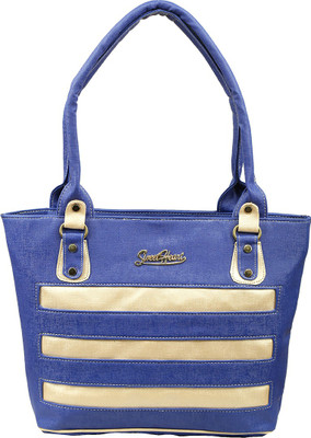 

Sweet Heart Hand-held Bag(Blue)