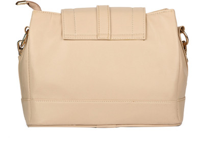 

Glasy Women Casual Beige PU Sling Bag
