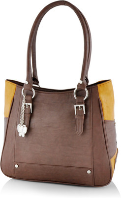

Butterflies Hand-held Bag(Brown)