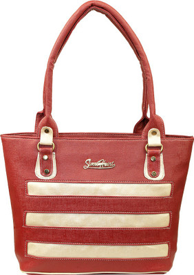 

Sweet Heart Hand-held Bag(Maroon)
