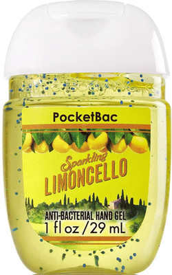 

Bath & Body Works PocketBac Anti-Bacterial Hand Gel, Sparkling Limoncello - 29ml (1oz)(29 ml, Bottle)