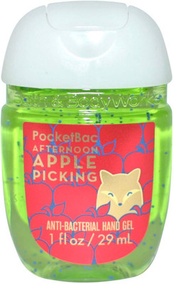 

Bath & Body Works PocketBac Anti-Bacterial Hand Gel, Afternoon Apple Picking - 29ml (1oz)(29 ml, Bottle)