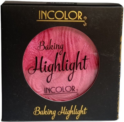 

Incolor Best Quality Baking Highlighter, 12 Crimson, 9g Highlighter(Crimson)