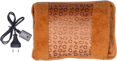 

Cinnamon Super Magic Pain Relief Velvet Pocket Electric 1 L Hot Water Bag(Multicolor)