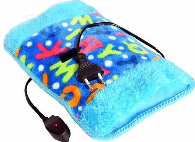 

Cinnamon Extra Soft Velvet Fur Heating Gel Pad Rechargeable Electric 1 L Hot Water Bag(Multicolor)