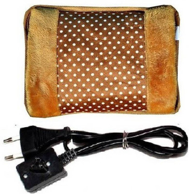 

Cinnamon New Electric Quick Warming High Quality Pain Reliever Velvet Pad Electric 1 L Hot Water Bag(Multicolor)