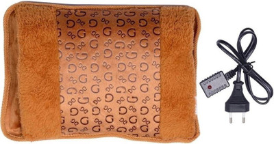 

Cinnamon Portable Rechargeable Velvet Pocket Electric Gel Bag With Fur Electric 1 L Hot Water Bag(Multicolor)