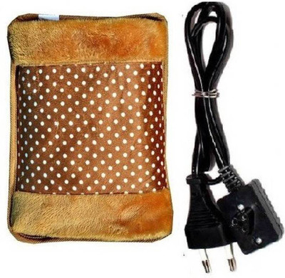 

Cinnamon Original Electric Quick Warming High Quality Pain Reliever Velvet Pad Electric 1 L Hot Water Bag(Multicolor)