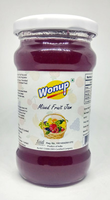 

wonup MIXED FRUIT JAM 360 g
