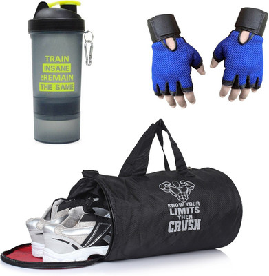

Vellora sports Best quality combo bag gloves and shaker Gym & Fitness Kit
