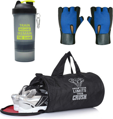 Vellora sports Best quality combo bag gloves and shaker Gym & Fitness Kit