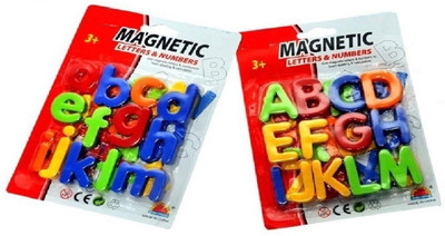 

Vedy Kids 52 Pieces Magnetic Learning Alphabets(Multicolor)