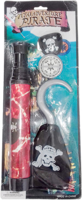 

kidoz kingdom OCEAN ADVENTURE PIRATE TELESCOPE AND ACCESSORIES(Multicolor)