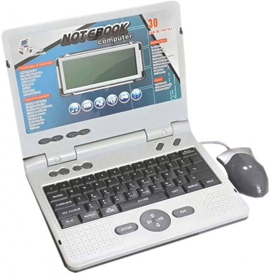 

GAANU Laptops & Tablets Notebook Computer 30 Activities & Games Including Mouse and Adopter For Kids(Multicolor)