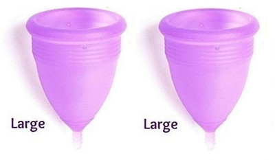 DALUCI  Reusable Menstrual Cup(Pack of 2, Multicolor