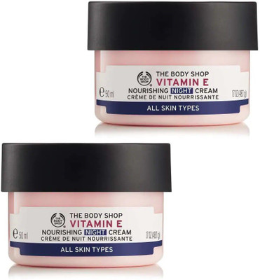 

The Body Shop Vitamin E Night Cream 50ml Each Set Of Two 2iin 1(50 ml)