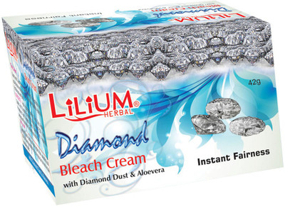 

Lilium Herbal Diamond Instant Fairness Bleach Cream(42 g)