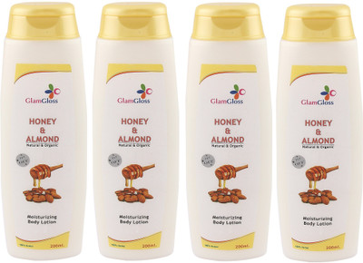 

Glamgloss honey & almond body lotion(200ml) 4 Piece(800 ml)