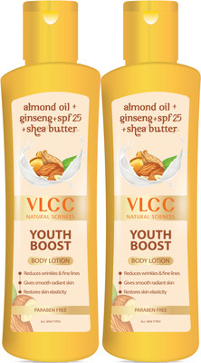 

VLCC Youth Boost Body Lotion Spf 25 + Shea Butter(100 ml)