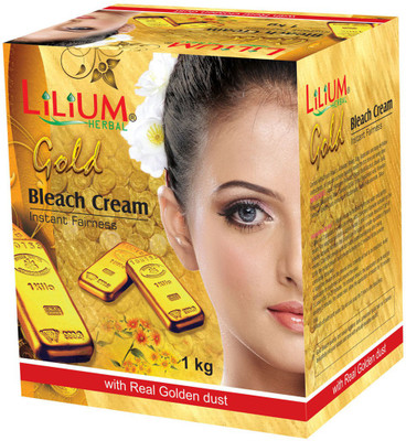 

Lilium Herbal Gold Instant Fairness Bleach Cream(1 kg)